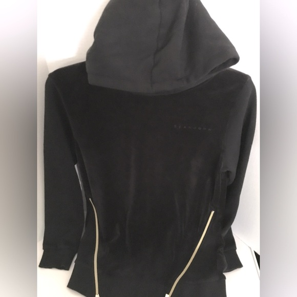 Sean John PDidy velour Pullover Black Hoodie - Picture 2 of 9